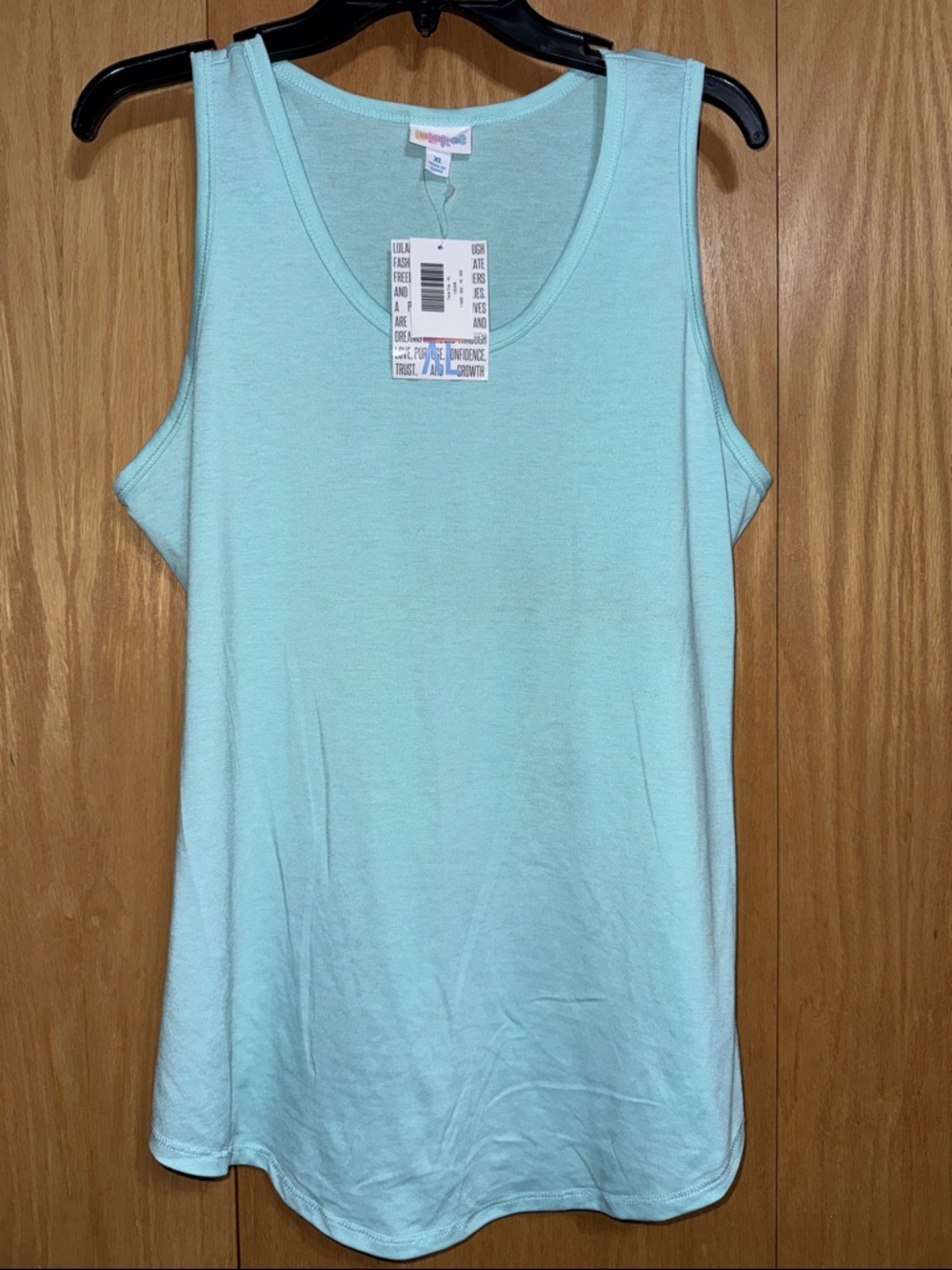 LuLaRoe Mint Blue Sleeveless Tank Top